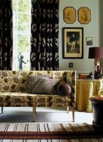 ZOFFANY PERSIAN TULIP FABRIC